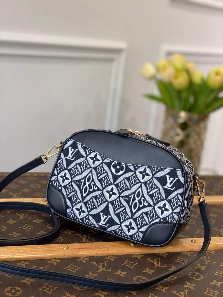 LV M57205 Louis Vuitton Since 1854 Deauville Mini Bag M57168 Gray