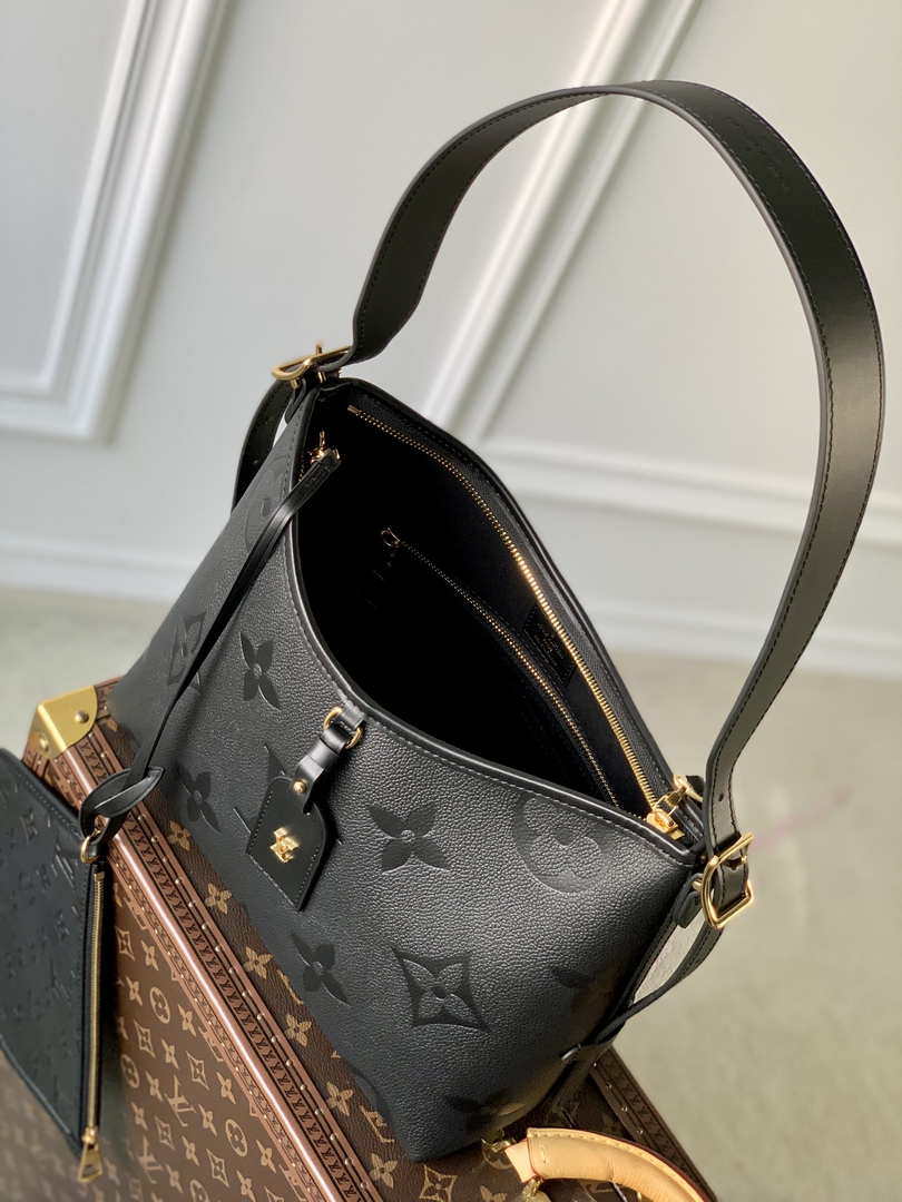 Louis Vuitton LV M46288 Carryall PM monogram M46293 Black