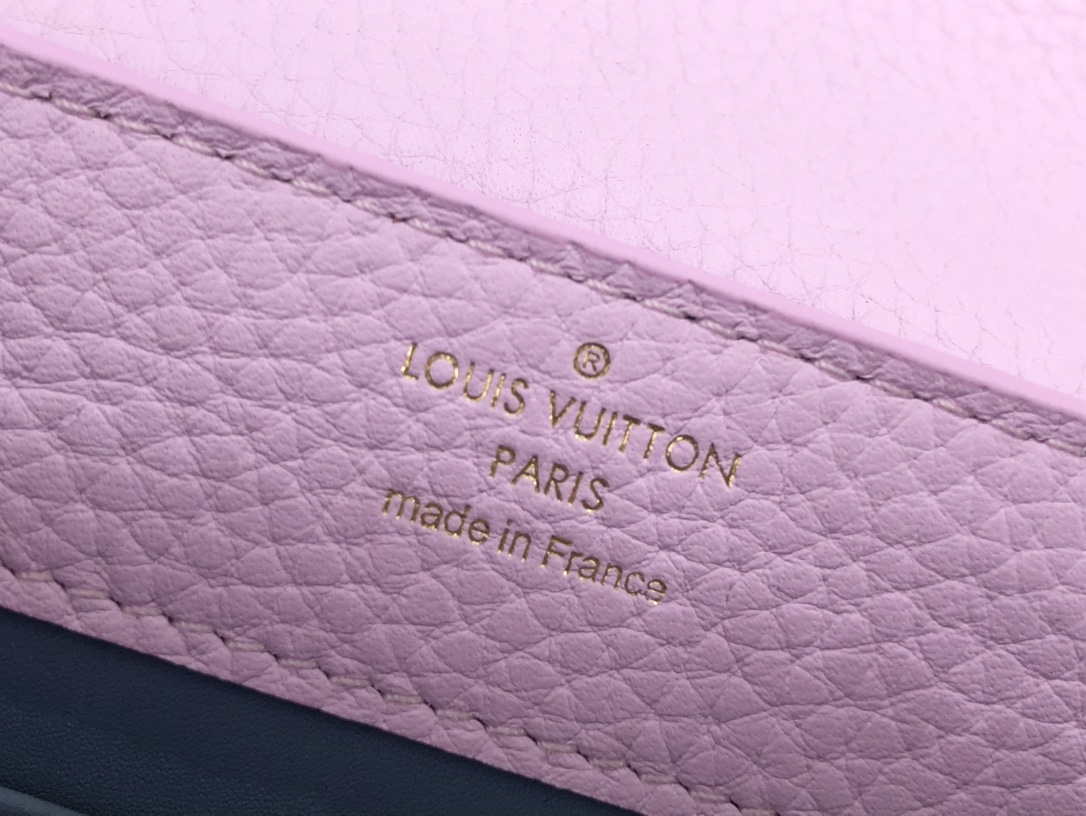 LV M57671 Louis Vuitton Capucines MM Handbag Pink