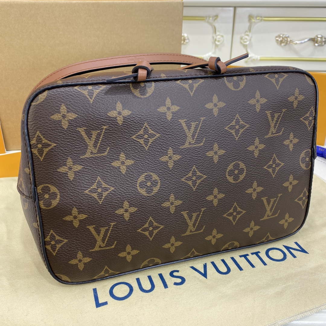 LV M44887 Louis Vuitton MM NONO Bag Monogram Caramel Brown