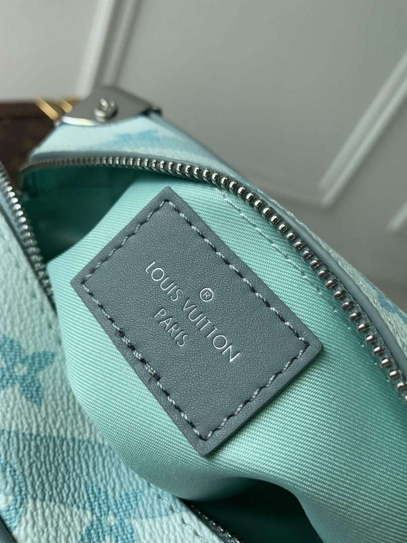 LV M22588 Louis Vuitton Mini Soft Trunk Bag Crystal Blue