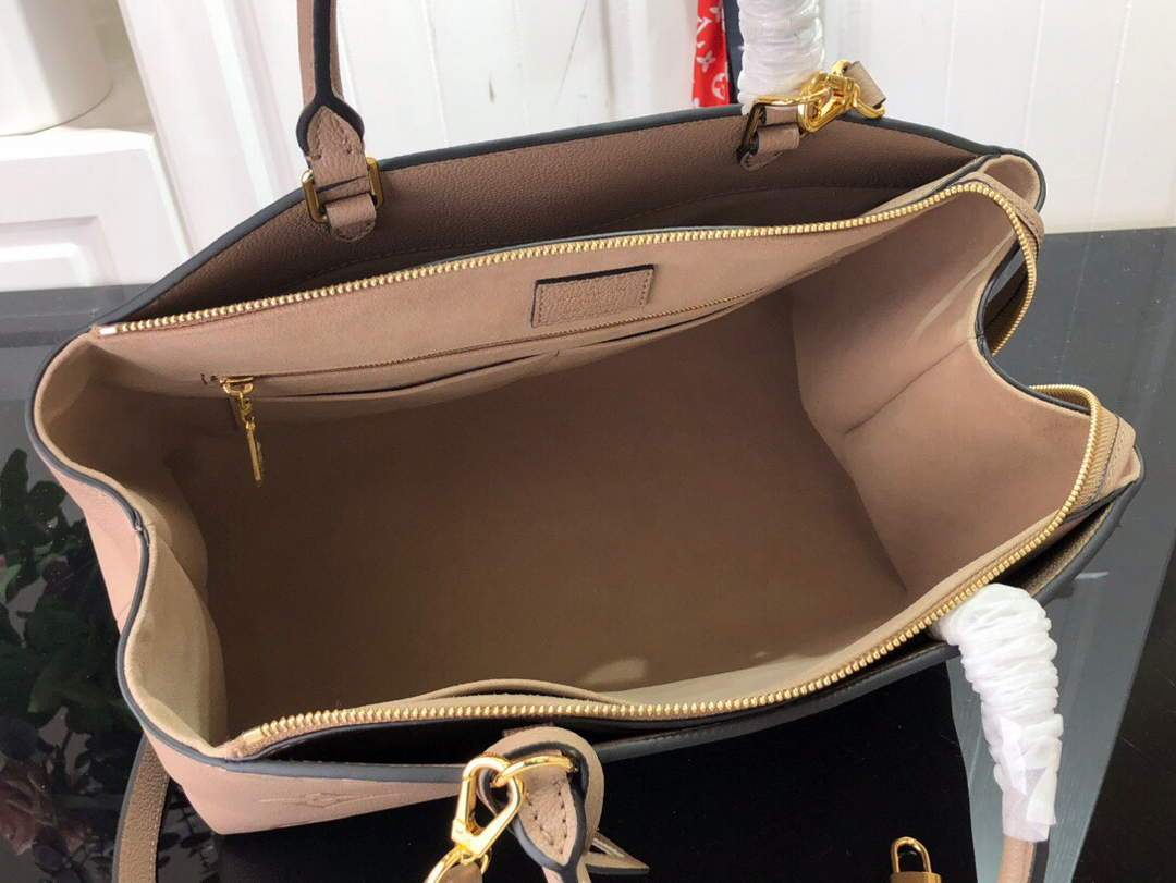 LV M45833 Louis Vuitton Grand Palais Monogram Tote Bag Gray M45811