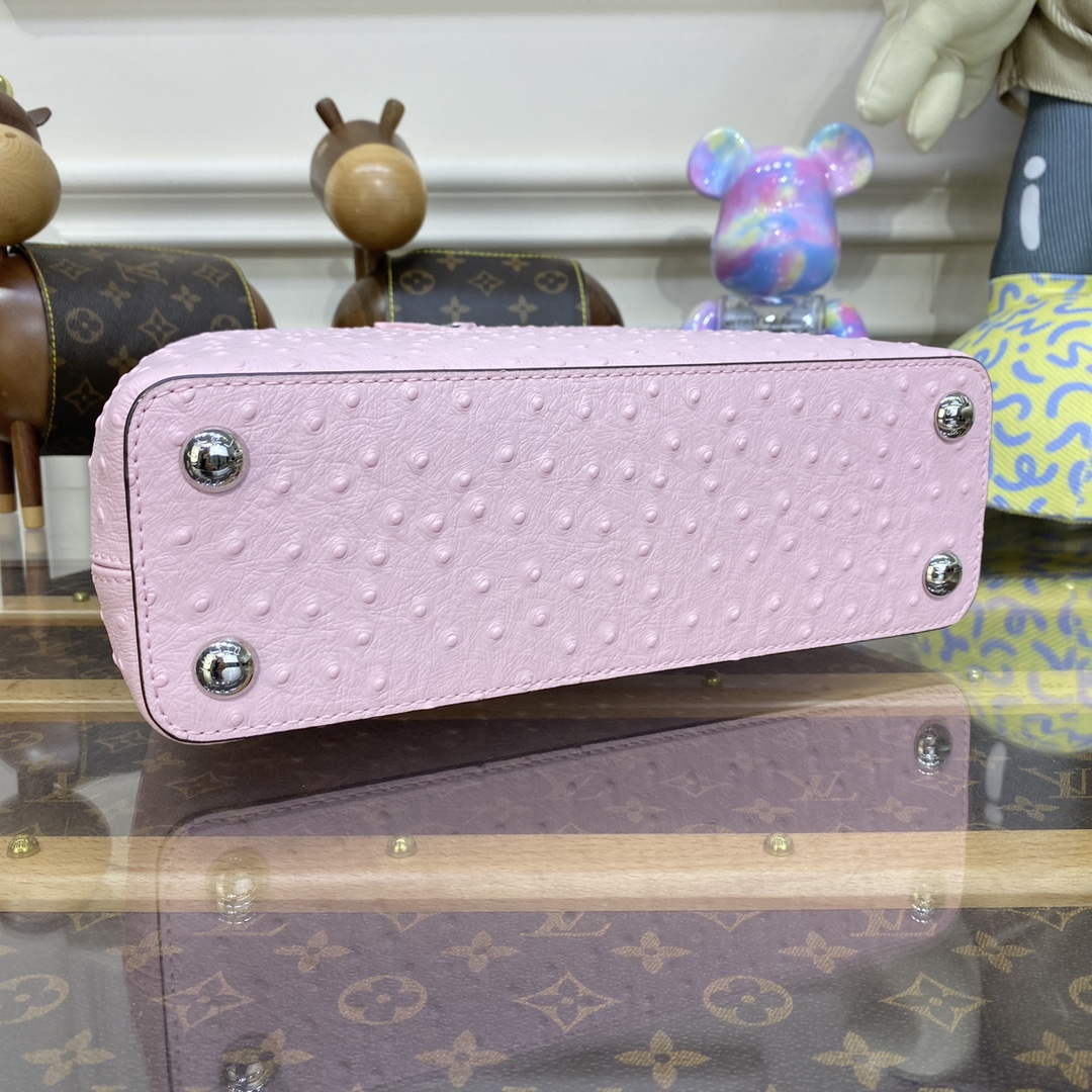 LV N81279 Louis Vuitton Capucines BB Handbag Rose Calypso