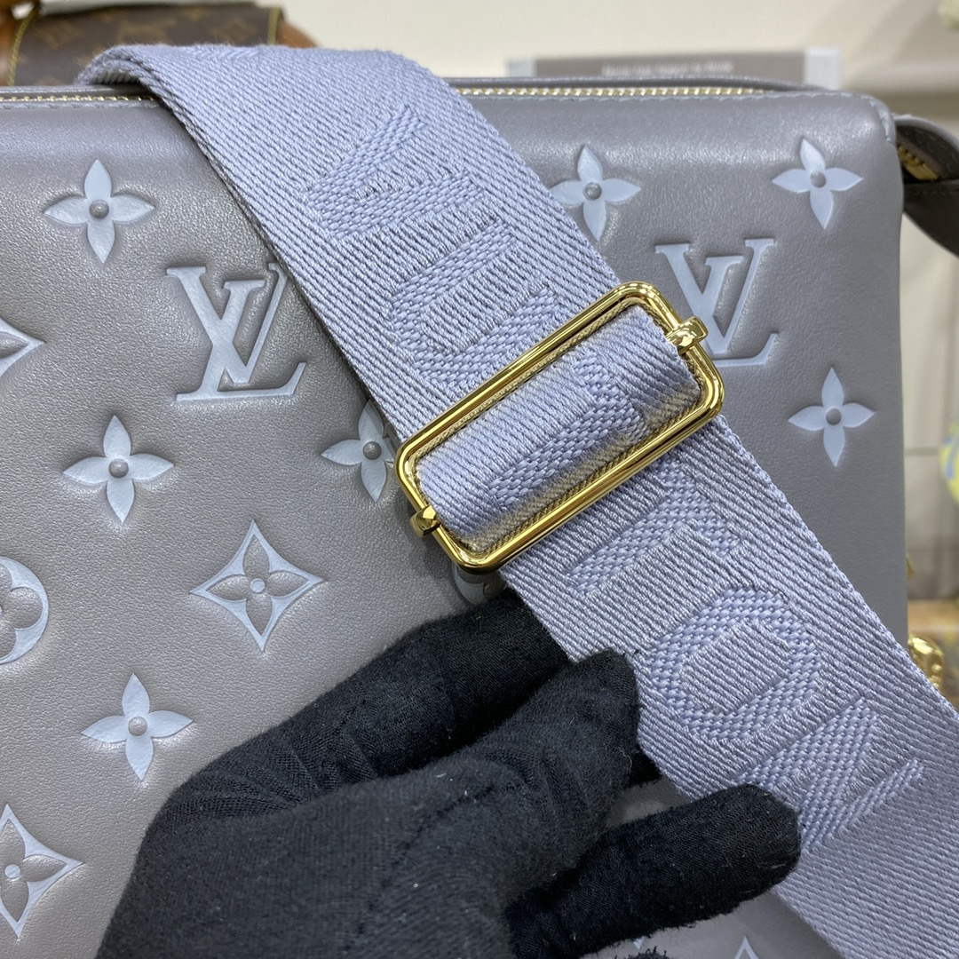 LV M20842 Louis Vuitton Coussin PM Bag Grey