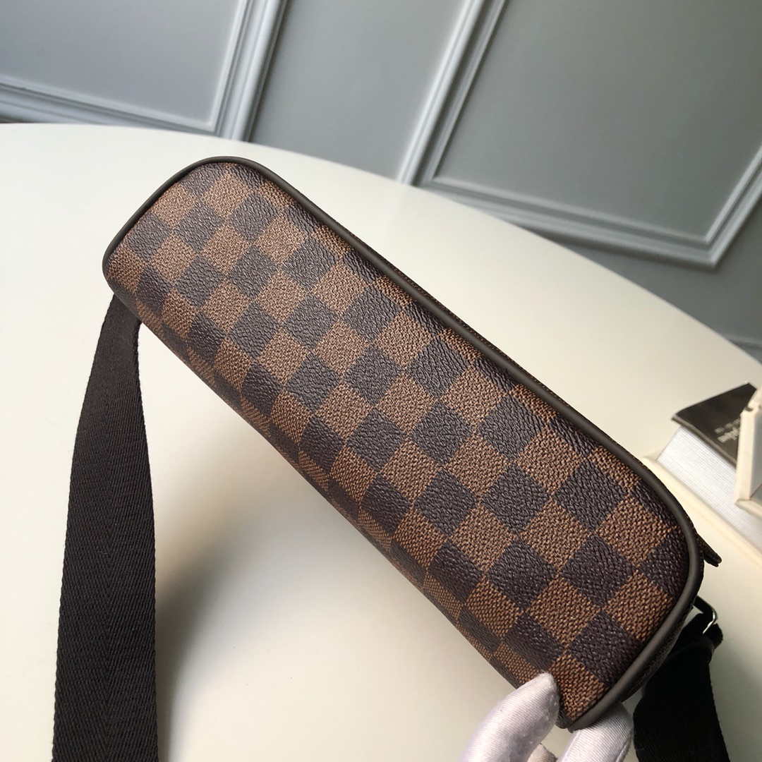 Louis Vuitton N41031 District PM Damier Eb��ne Bag