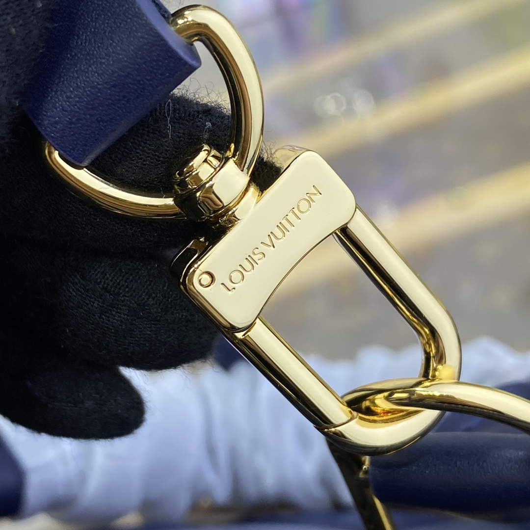 LV M23666 Louis Vuitton Alma BB Bag Navy Blue