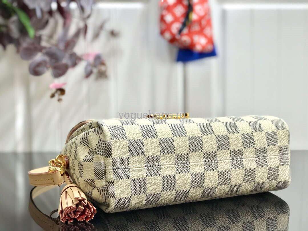 LV M41581 Louis Vuitton Croisette Damier Azur N53000 Bag