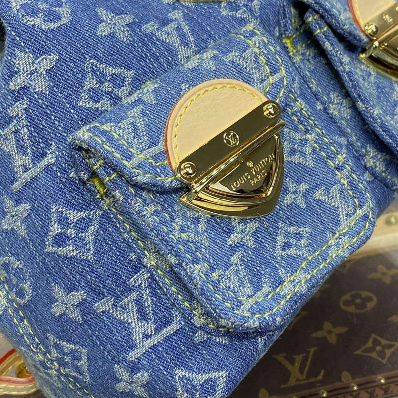 LV M46836 Louis Vuitton Venice Small Backpack Bag Monogram Denim