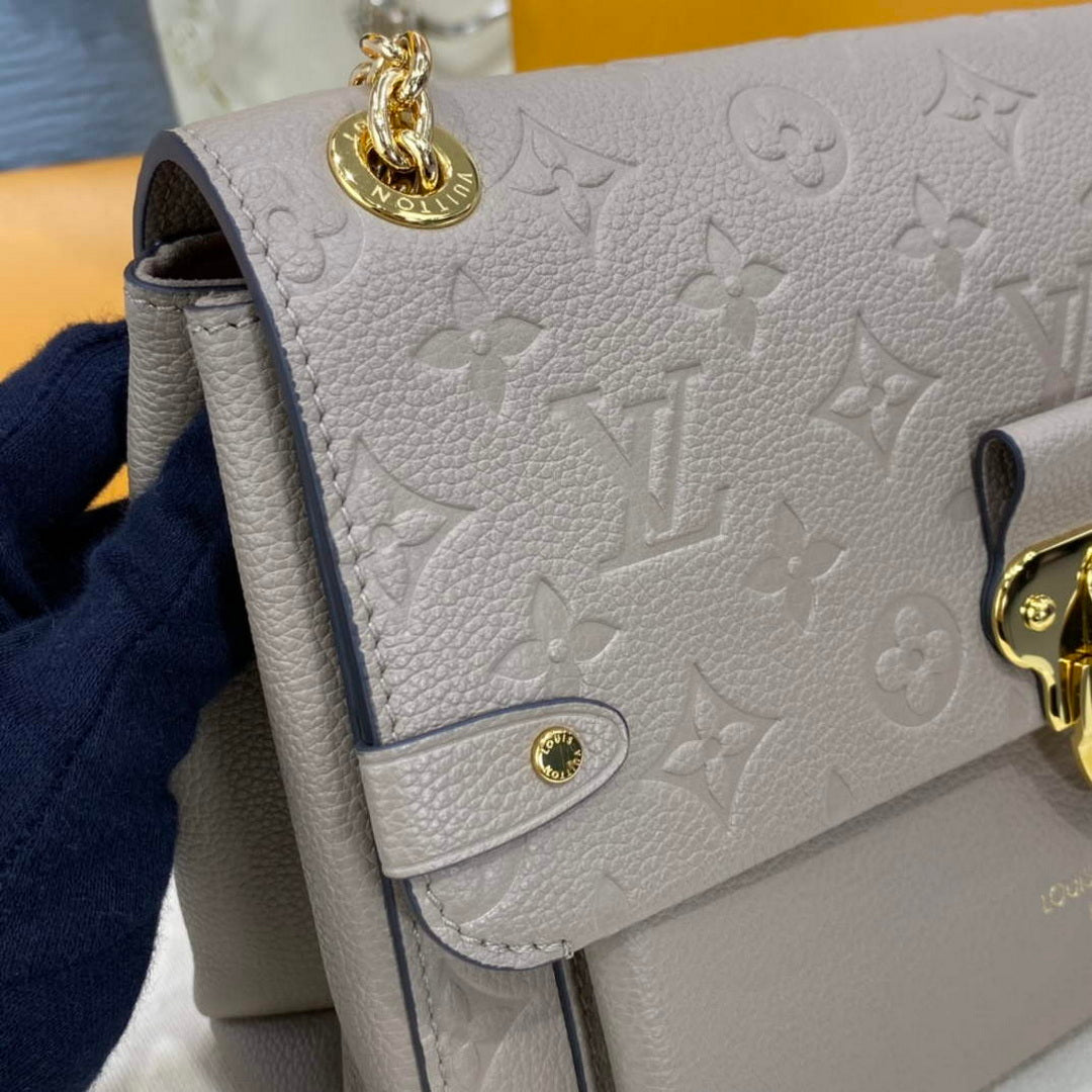 LV M44929 Louis Vuitton Vavin PM Shoulder Bag Tourterelle Grey