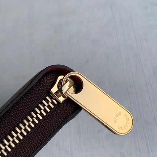 LV N60403 Louis Vuitton Zippy Wallet Brown