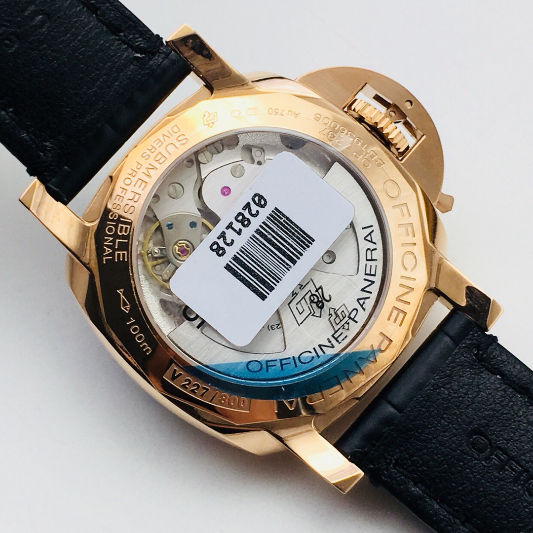 Panerai VS974 red gold with texture and appearance!