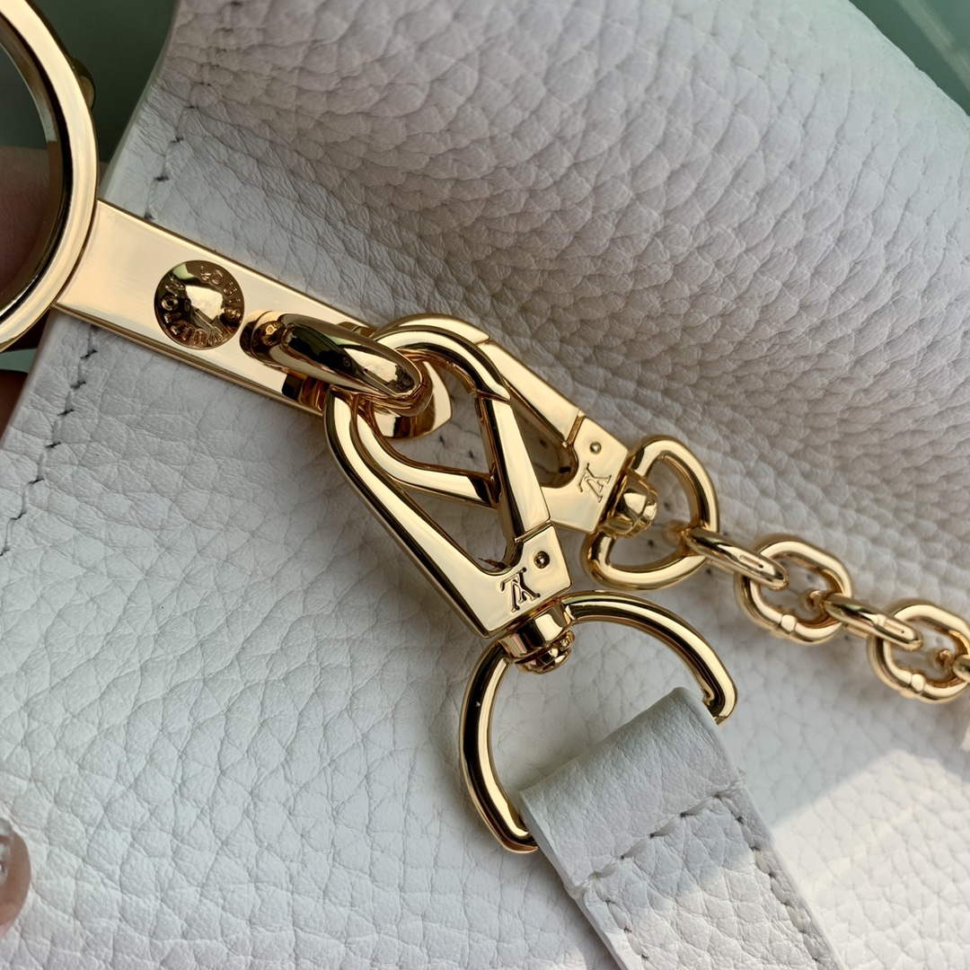 LV M22375 Louis Vuitton Capucines BB Handbag White