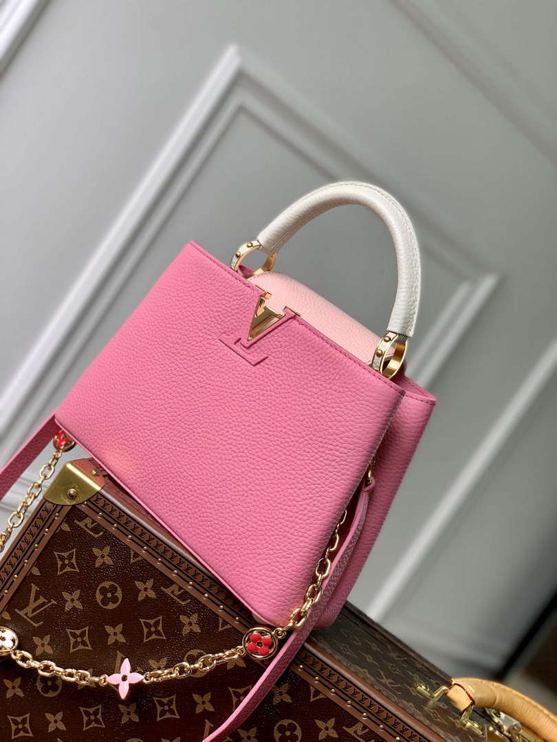LV M22375 Louis Vuitton Capucines BB Bag Pink
