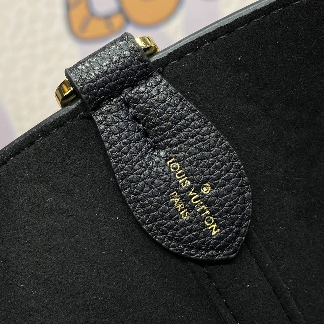 LV M23393 Louis Vuitton Blossom PM Tote Bag Black