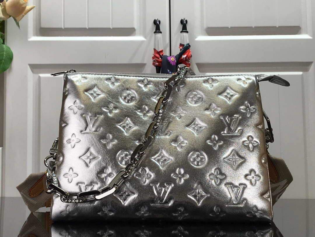 LV M57913 Louis Vuitton Coussin PM Bag M57936 M57792 Silver