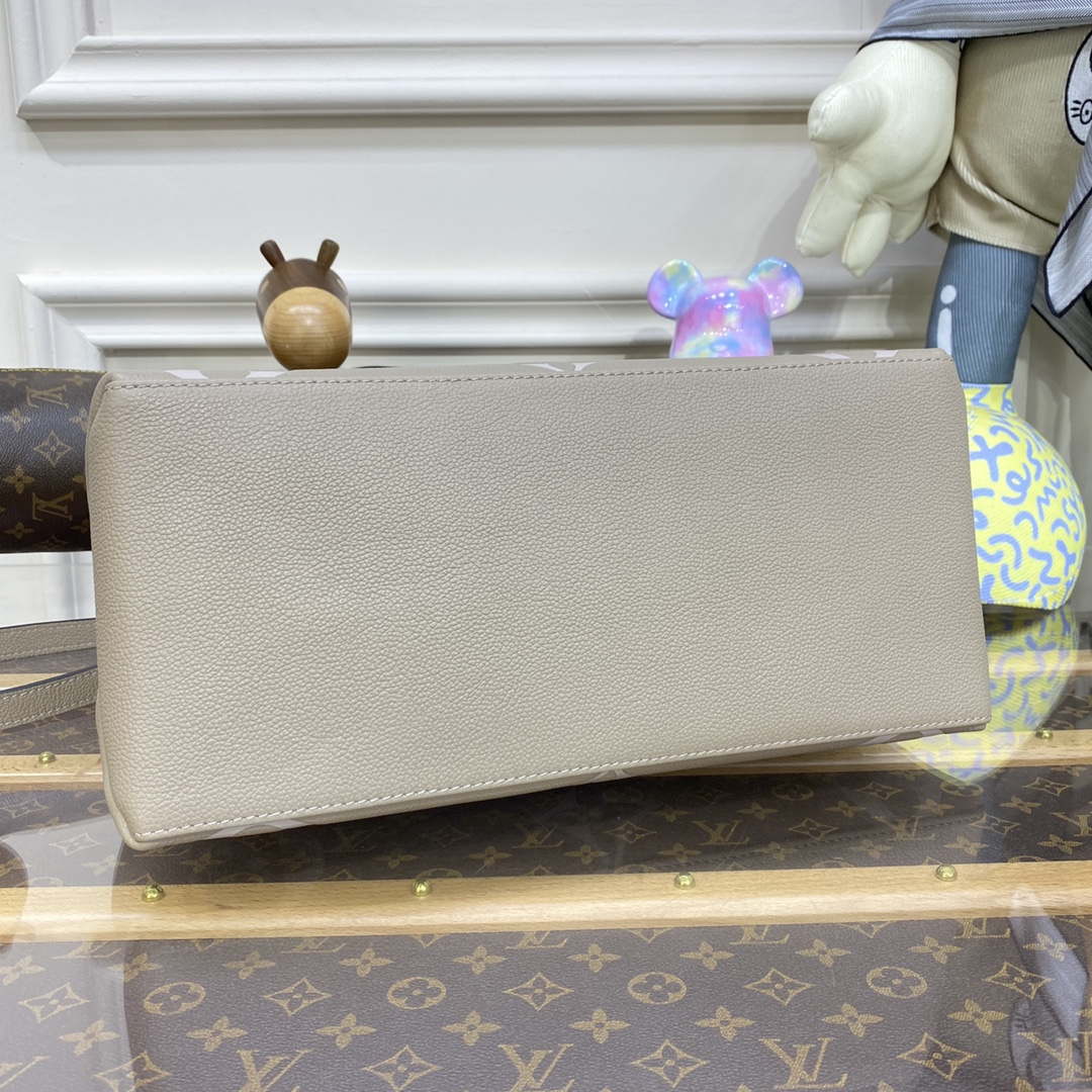 Louis Vuitton LV M45833 Grand Palais Monogram empreinte Gray and Beige