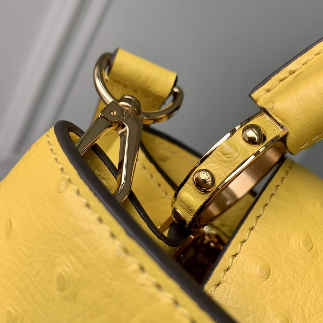 LV N81196 Louis Vuitton Capucines Mini Handbag Yellow