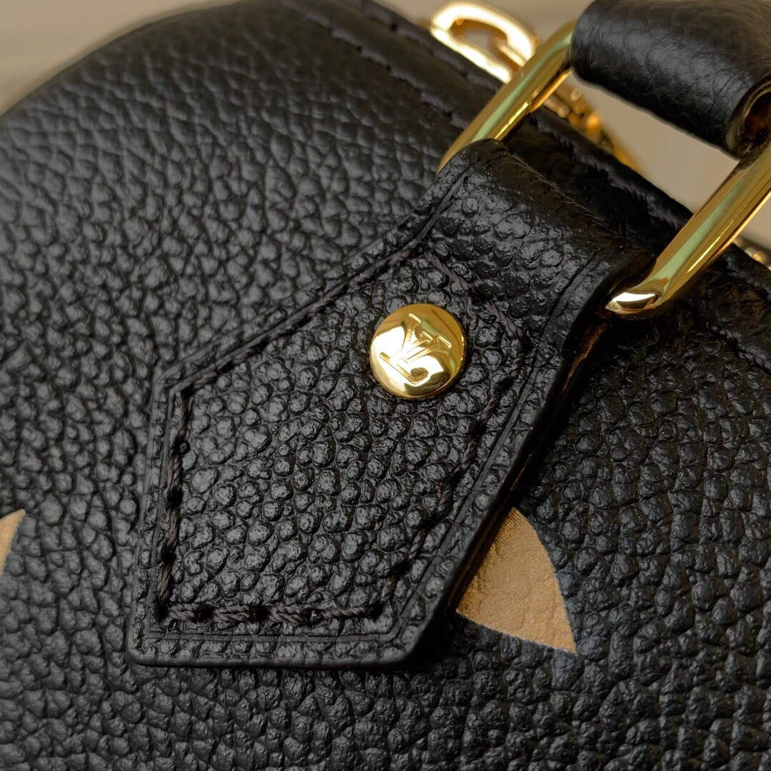 LV M81457 Louis Vuitton Nano Speedy Bag Black