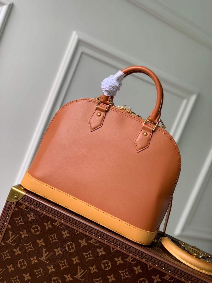 LV M40302 Louis Vuitton Alma PM Handbag Brown