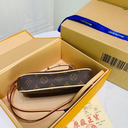 LV M92649 Louis Vuitton Pochette Small Hand Bag in Monogram