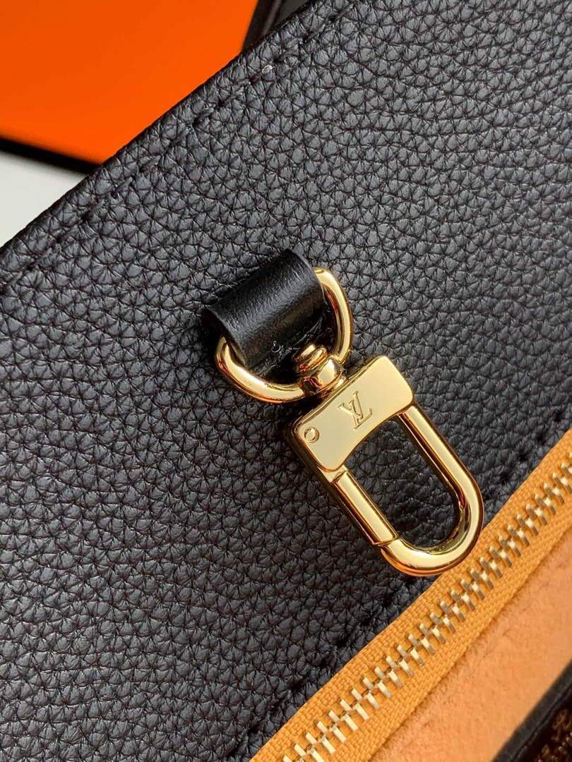 LV M45595 Louis Vuitton Onthego MM M45660 Bag Monogram Empreinte Leather Black