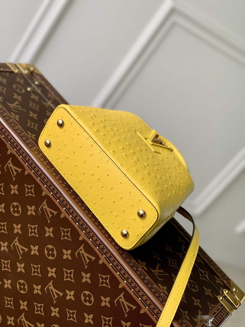 LV N81196 Louis Vuitton Capucines Mini Handbag Yellow