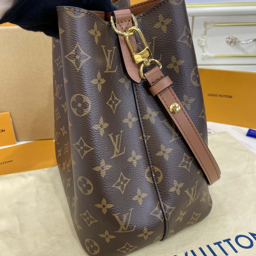 LV M44887 Louis Vuitton MM NONO Bag Monogram Caramel Brown
