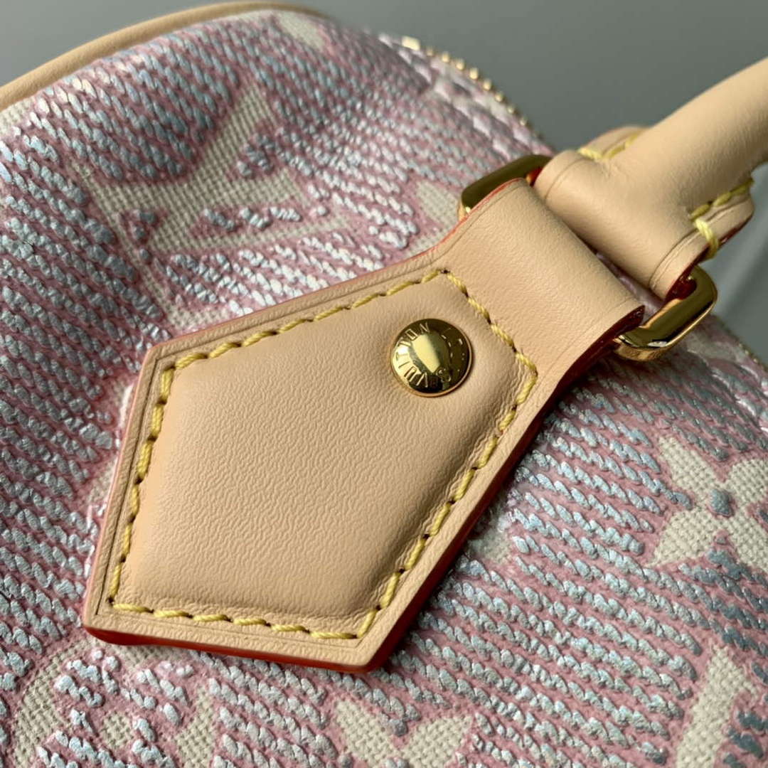 LV M22849 Louis Vuitton Speedy Bandouli��re 20 Handbag Pink