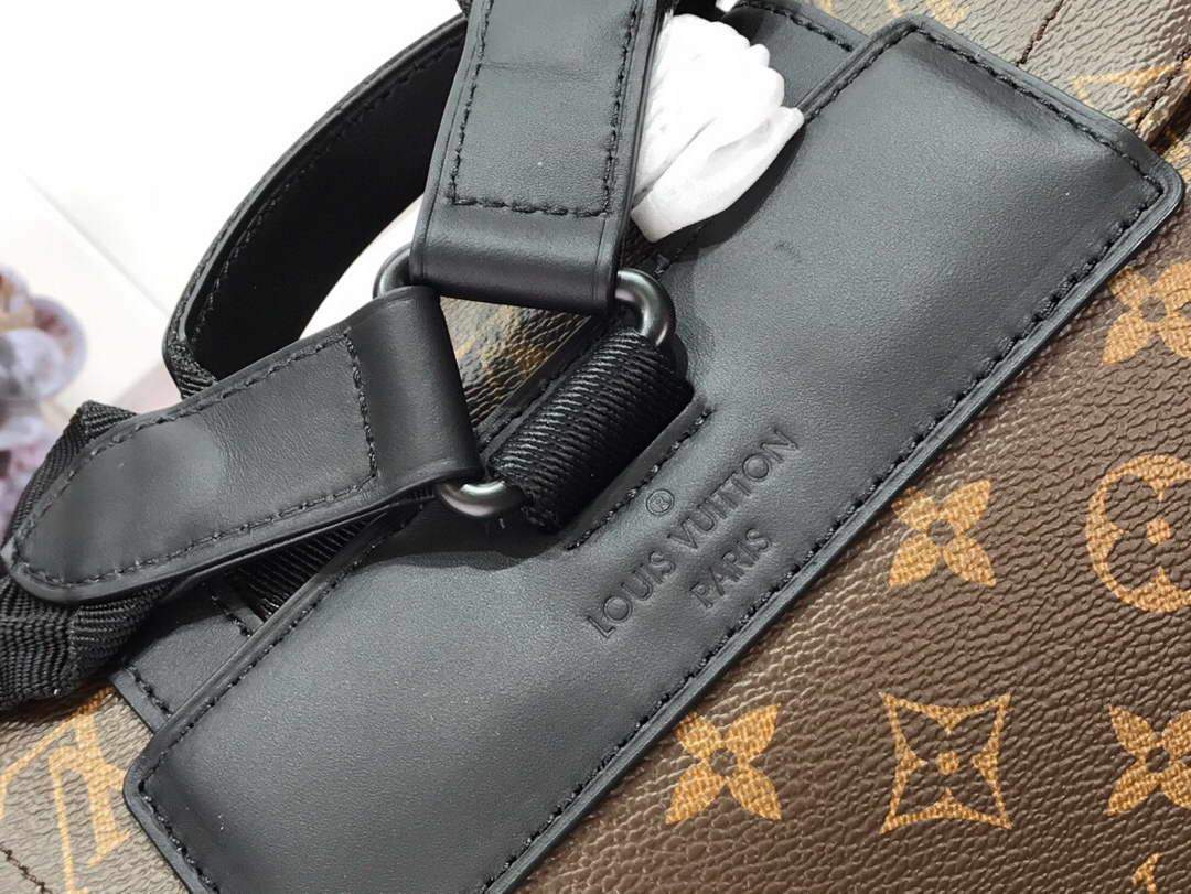 LV M45617 Louis Vuitton Backpack Christopher PM Monogram Coated Canvas