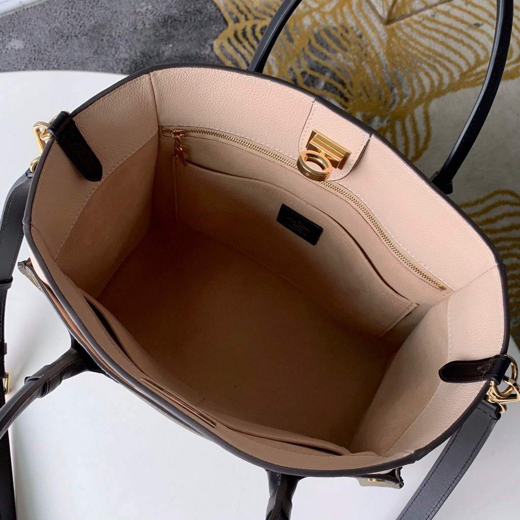 LV M55302 Louis Vuitton M53823 on My Side High end Leathers Tote Bag Laurier Green