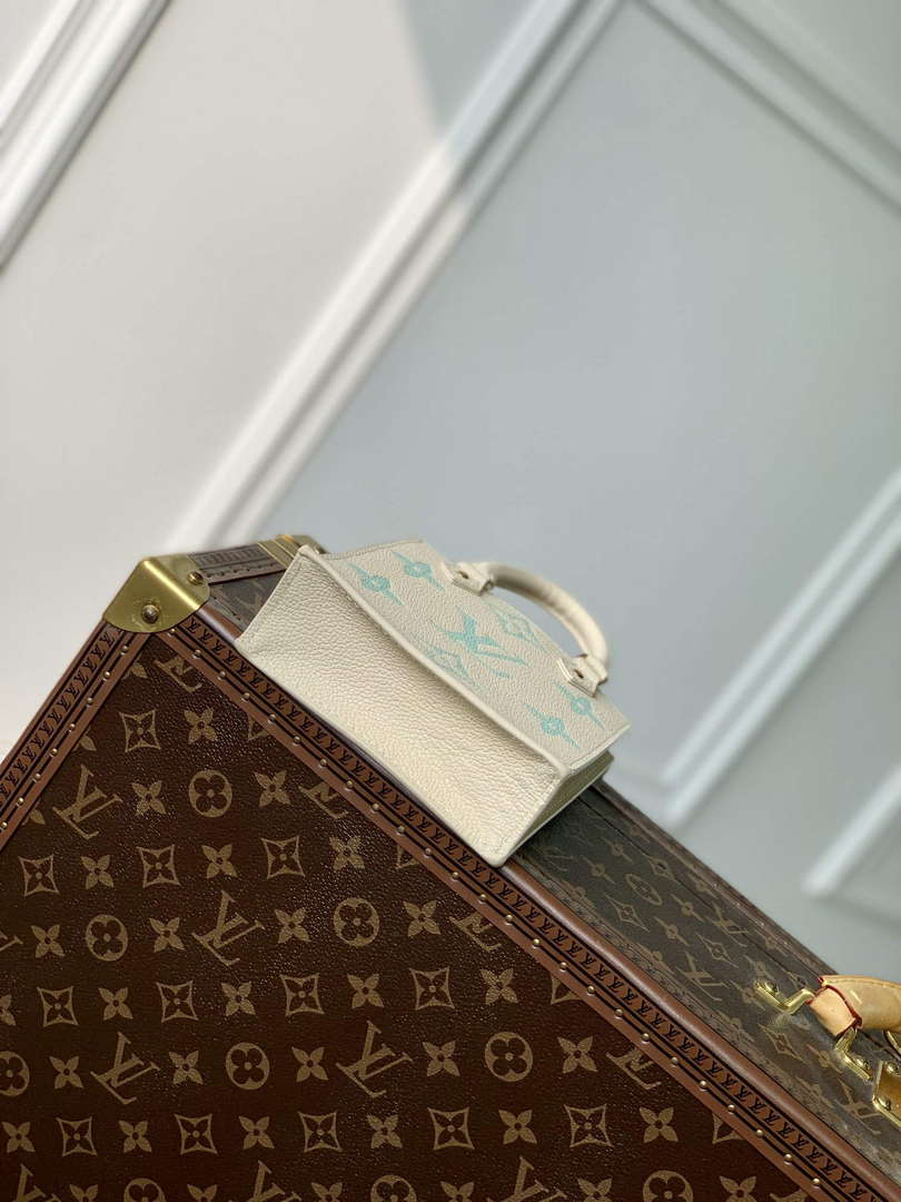 LV M81416 Louis Vuitton Petit Sac Plat Bag Matcha green