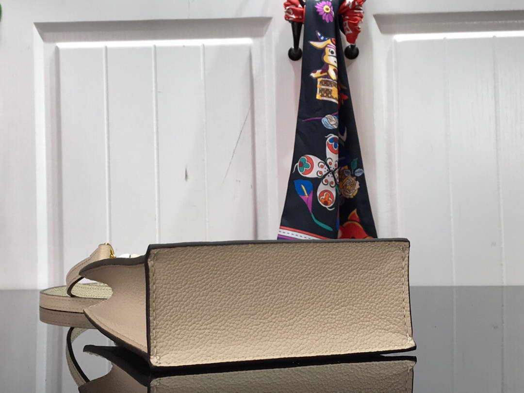 LV M80449 Louis Vuitton Petit Sac Plat Bag Cream Saffron