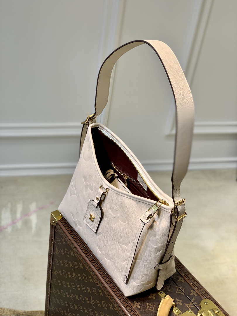 Louis Vuitton M46293 LV Carryall PM monogram Cr��me Biege