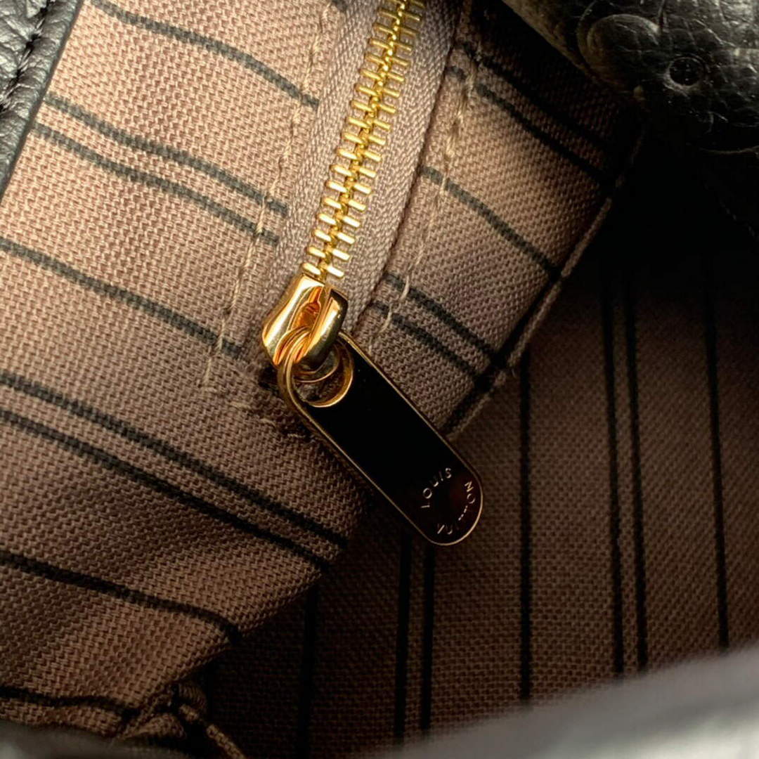 LV M41066 Louis Vuitton Artsy MM Handbag Black Brown