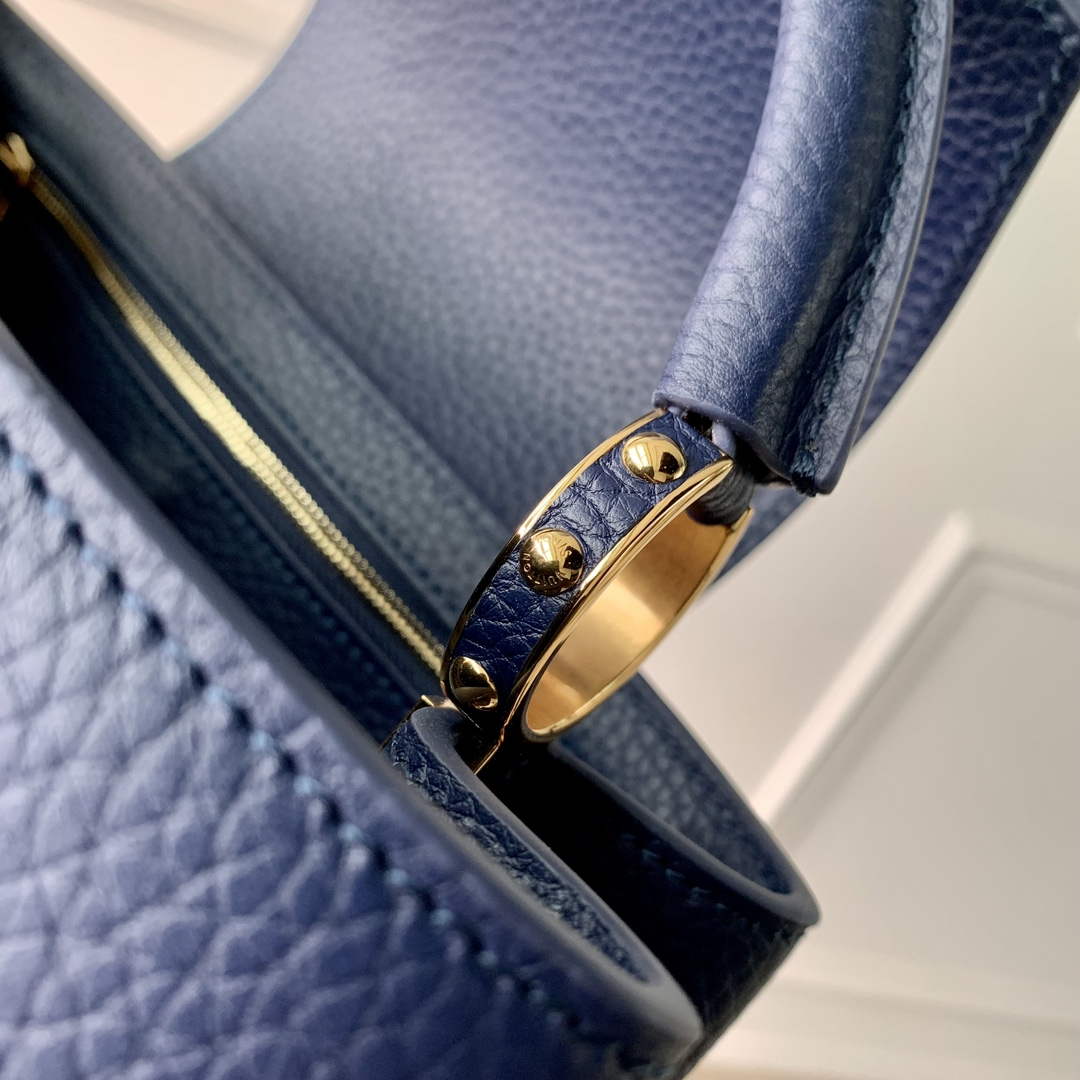 LV M23199 Louis Vuitton Capucines BB Handbag French Blue