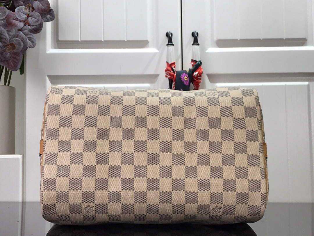 LV N50054 Louis Vuitton Speedy Bandouliere 30 Handbag Blue