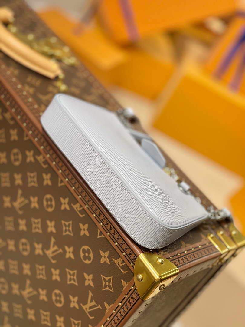 LV M80480 Louis Vuitton Easy Pouch On Strap M80483 Bag Light Blue