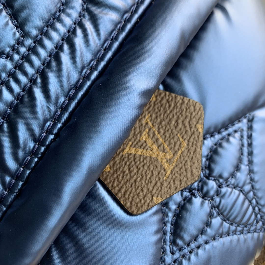 LV M21060 Louis Vuitton Palm Springs Mini Backpack Navy Blue