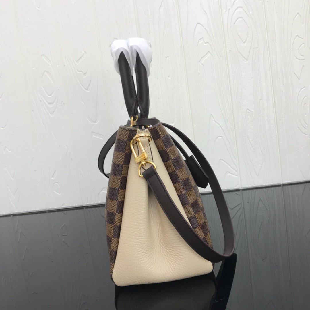 LV N41675 Louis Vuitton Brittany BB Tote Damier Ebene N44020 Beige