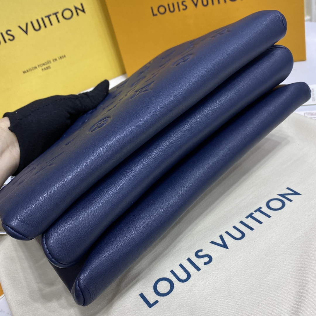 LV M21282 Louis Vuitton Coussin PM Bag Marine Blue