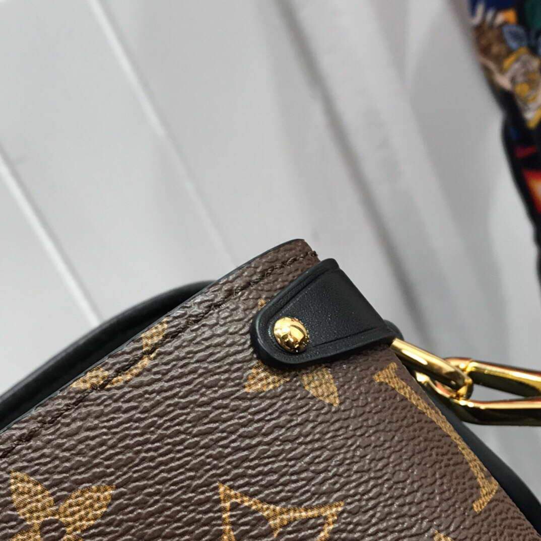 LV M44817 Louis Vuitton Soufflot MM M44903 Bag Monogram Canvas Black