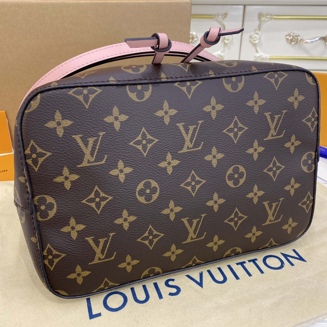 LV M44022 Louis Vuitton MM NONO Bag Monogram Pink