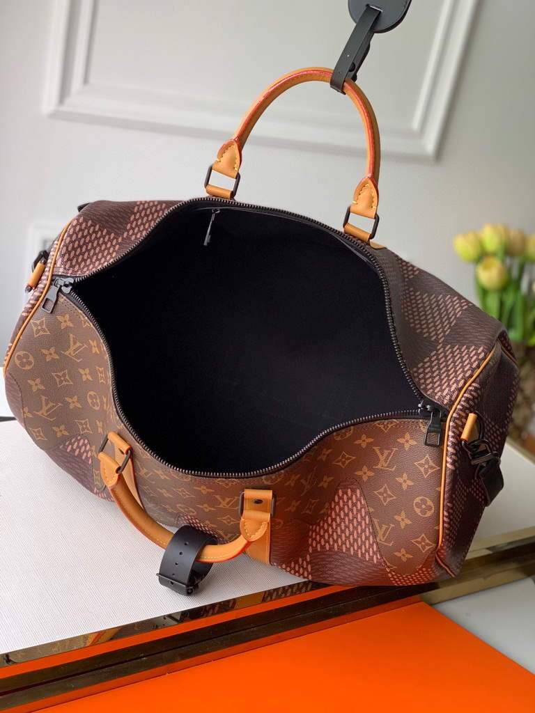 LV N40360 Louis Vuitton M41416 Keepall Bandouliere 50 Brown