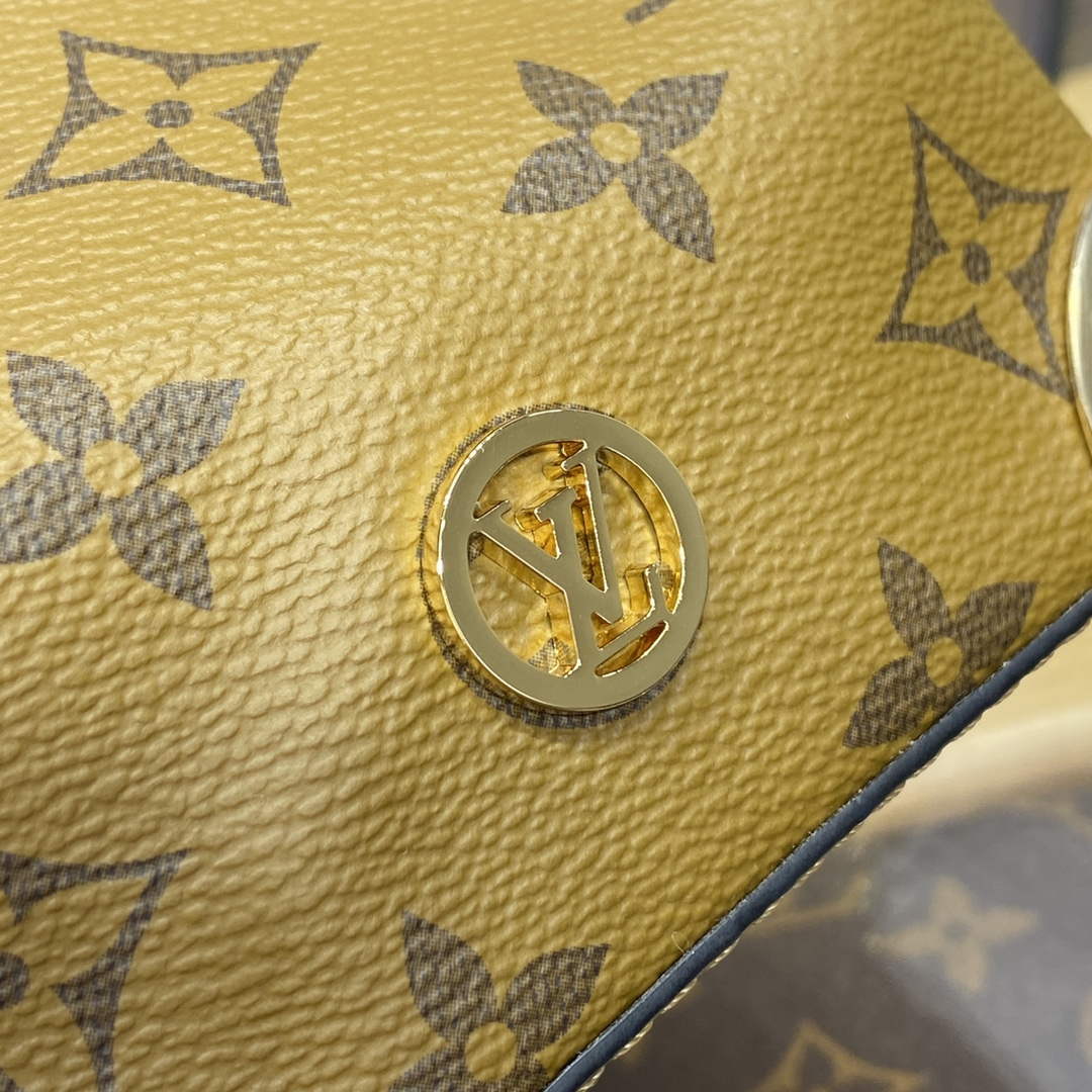 LV M82885 Louis Vuitton Noe Purse Handbag Yellow