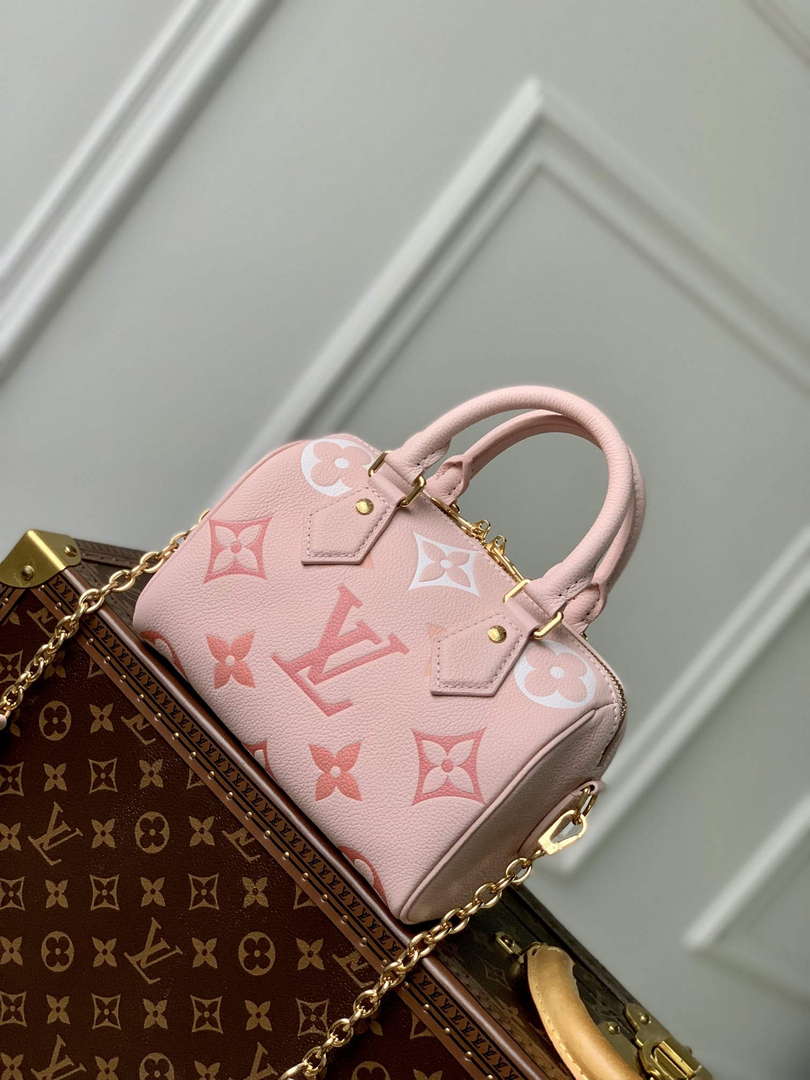 LV M46518 Louis Vuitton Speedy Bandouli��re 20 Gradient Pink
