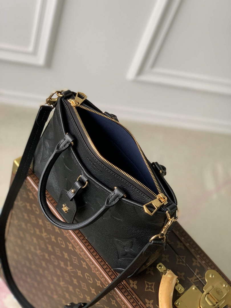 LV M46488 Louis Vuitton Trianon PM Bag Monogram Black