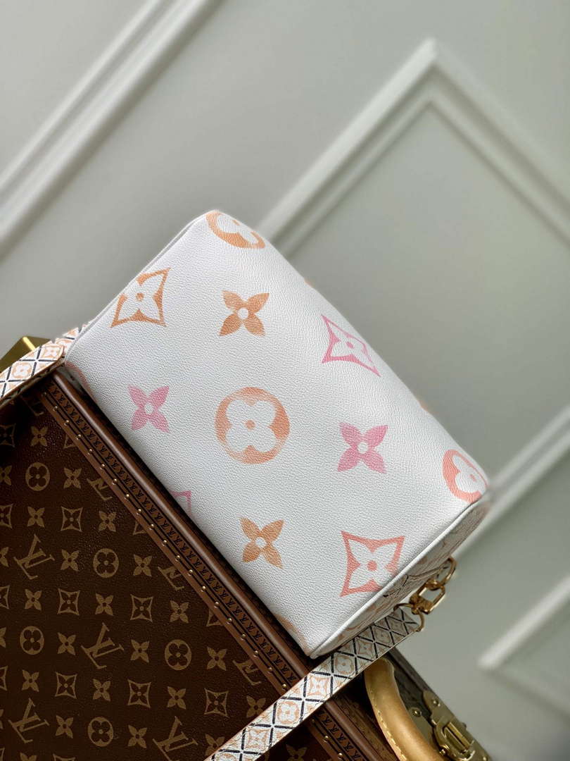 LV M22987 Louis Vuitton Speedy Bandouli��re 25 Handbag Beige