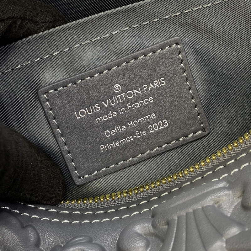 LV M21835 Louis Vuitton City Keepall Bag Dark Shadow Grey