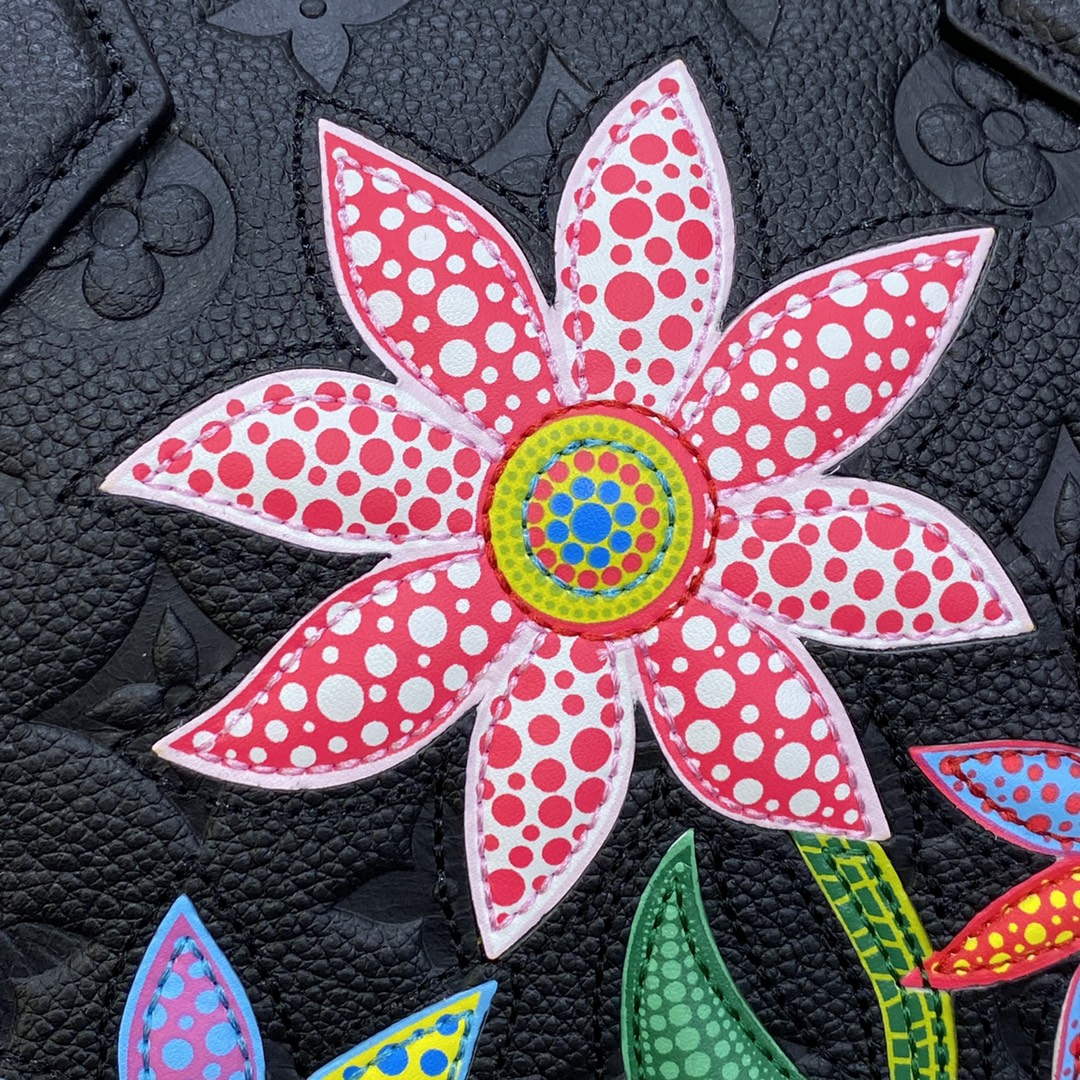 LV M46415 Louis Vuitton LV x YK Speedy Bandouli��re 25 Bag Black