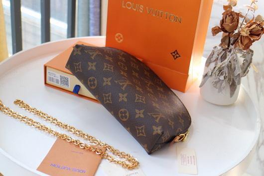 LV N47353 Louis Vuitton Cosmetic Pouch Monogram coated canvas